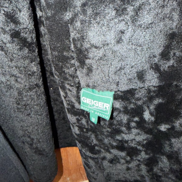 Geiger Collections Austria Made Wool /shearling lined BlackWomen's 38 (M) - Picture 9 of 11